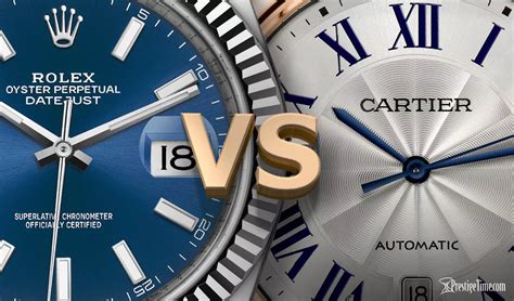 rolex vs cartier.